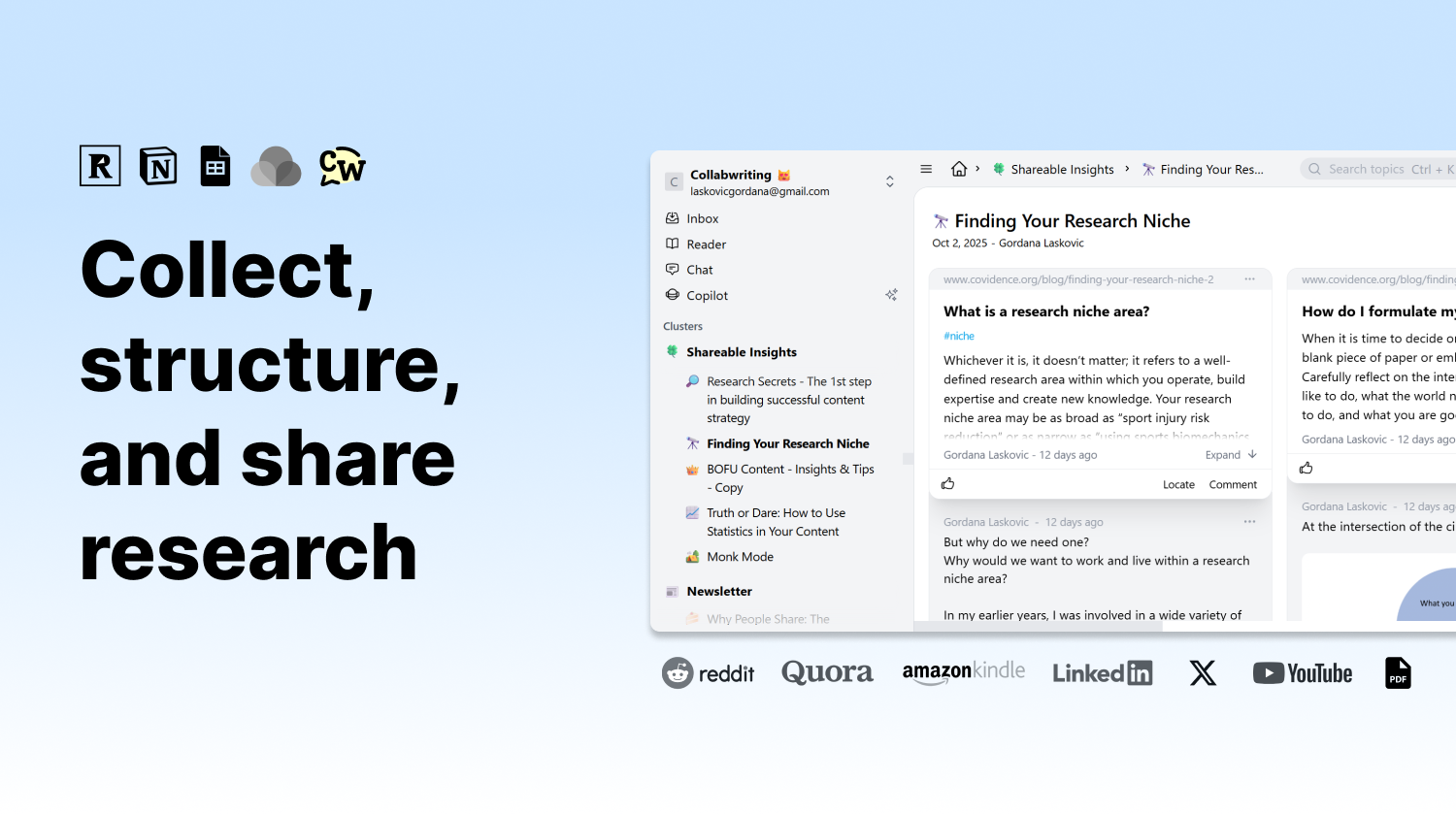 5 Tools Marketers Use to Organize Research - Compared [2026]