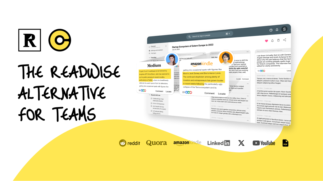 Best Readwise Alternative for Personal & Team Research [2026]