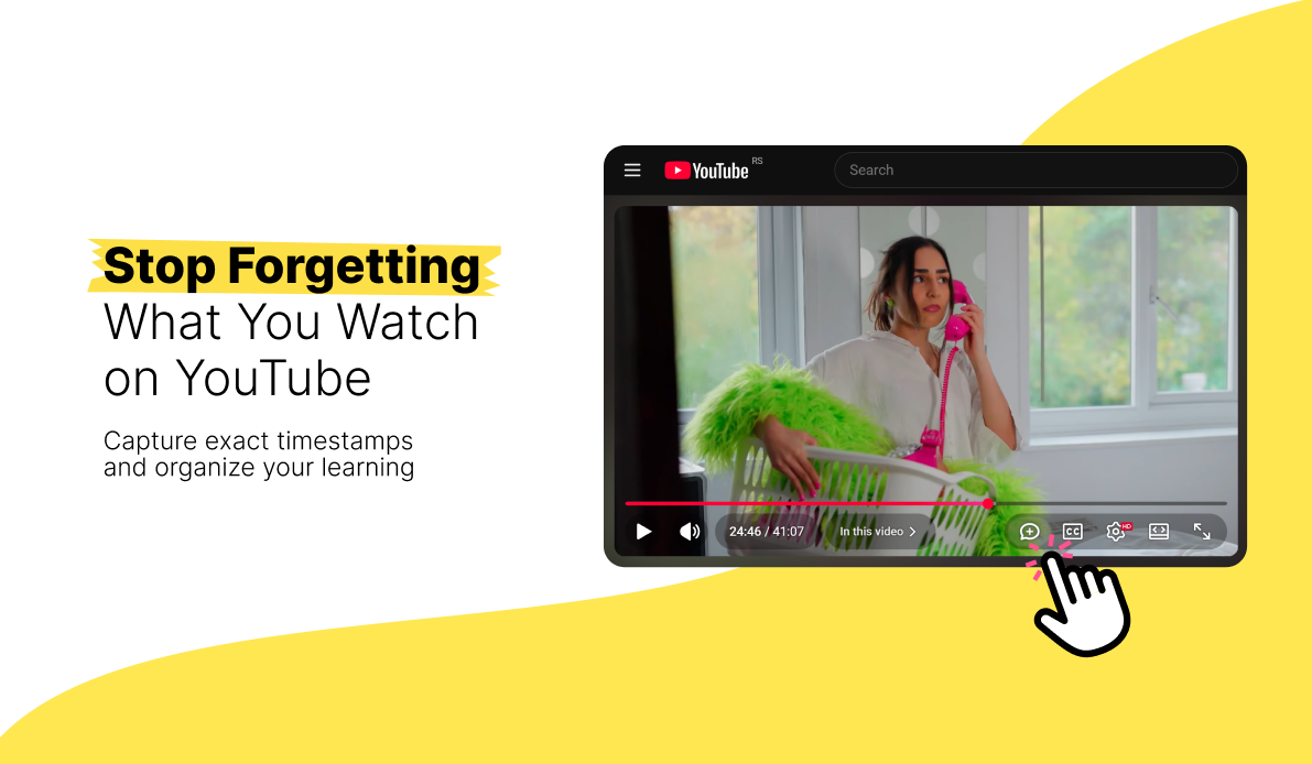 From Video to Knowledge - How to Capture Timestamped Screengrabs from YouTube